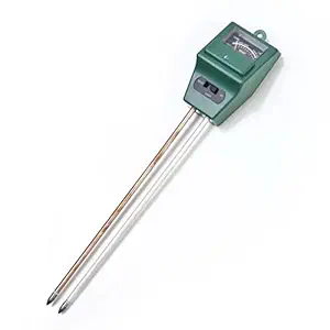 Sharp choice 3-in-1 Solar Soil Moisture, Light and pH/Acidity Meter Hydroponic Plant Care Soil Tester,Good for Gardener or Planter Both Indoor and Outdoors