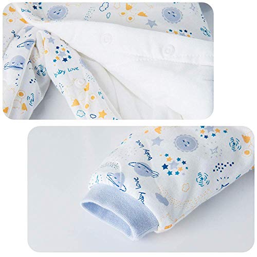 Cache-couche en coton d'hiver chaud pour barboteuse bébé de 0 à 18 mois - 3