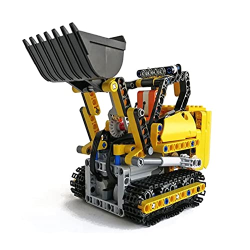 YHYL Technic RC Sport Auto Ziegel Modell Für Kleine Raupen Gabelstapler, 358 Stücke MOC Racing Auto Bausteine Kompatibel… – Bild 3