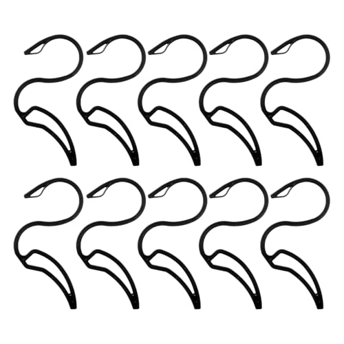 Grucce Per Organizer Con Cappuccio - Grucce Per Guardaroba A Forma Di S Da 10 Pezzi, Gancio Per Riporre Vestiti Salvašpazio | Gancio Per Armadio Per Camera Da Letṫo Per Sciarpe Felpe Giacche Pantaloni