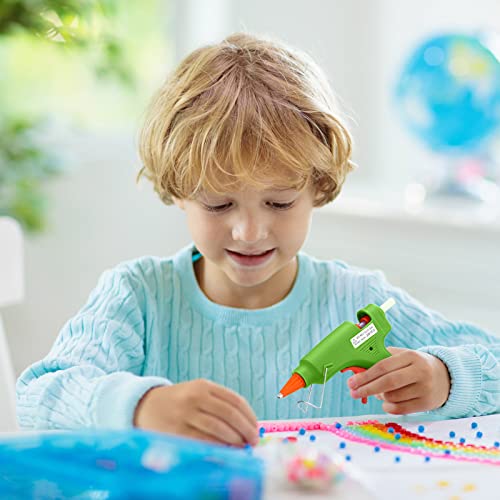 Mini Glue Gun Small Hot Melt Gun Crafts Hot Glue Guns Low Temp Glue Gun With Burn Protection For Kids School Diy Arts Project Home Quick Repairs, 20 W(Multicolor, 12 Pcs) #TOP6