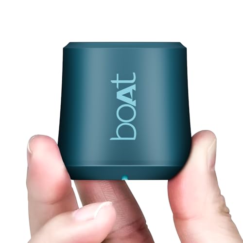 Image of Boat Stone Uno, 3W Signature Sound, 6HRS Battery, TWS Feature, Bluetooth v5.4 & Type-C Interface, Bluetooth Speaker, Wireless Speaker, Portable Speaker(Tropical Blue)