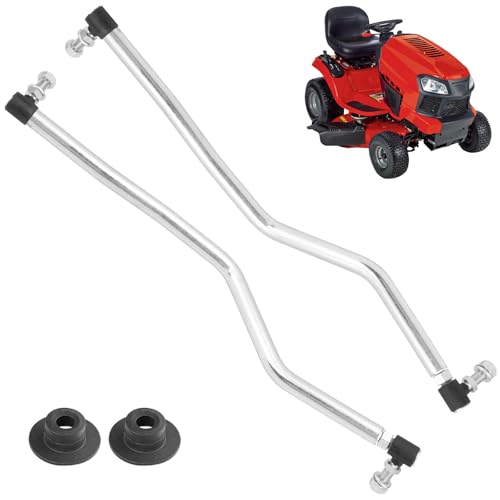 Karbay 532194740 & 532194741 Adjustable Improved LH/RH Steering Drag Link Set Compatible with Craftsman, Husqvarna, Jonsered Lawn Tractors, 194740 Left, 194741 Right