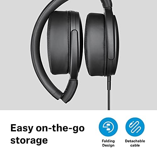 Sennheiser HD 400S - Over-Ear Headphone with Smart Remote, Black