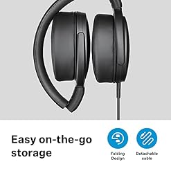 Sennheiser HD 400S Casque Circum-Auriculaire à Télécommande Intelligente – Noir - Les Beatles, Paul McCartney, John Lennon, RIngo Starr, George Harrison Sennheiser HD 400S Casque Circum-Auriculaire à Télécommande Intelligente - Noir – Image 6
