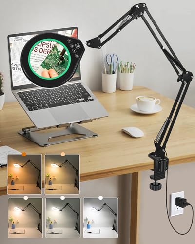 10X & 5X Magnifying Glass with Ligh…