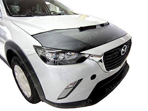 AB3-00063 Custom CAR Hood Bra Compatible with Mazda CX-3 Since 2015 Front End Nose Mask Bonnet Bra STONEGUARD Protector Tuning