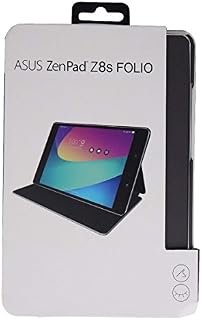 Official ASUS ZenPad Z8s Folio Case Cover with Built-in Stand - Gray/Silver