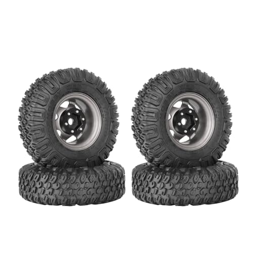 Pneus caoutchouc 1.54" contre le patinage des RC Crawler Tamiya et Axial