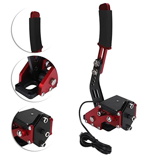Freio de mão usb, freio de mão profissional de 64 bits usb jogo linear, freio de mão universal para