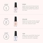 OPI Nail Lacquer Nail Polish | Sheer Light Nude Pink Shimmer Chip Resistant Nail Polish | Fast Drying, Streak Free - Image 5