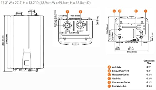 Mronextday.com 150,000 Btu Condensing Tankless Water Heater Nnpe180S2Ng #TOP1