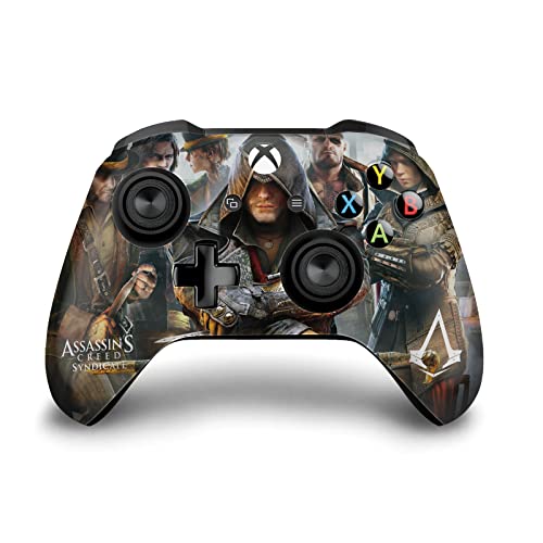 Skin Assassin's Creed Xbox One S Autocollant de Jeu Vinyle pour Décoration Salon Gaming
