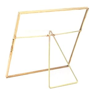Fotolijst 20x20cm Goud Koper Staaf Metalen Fotolijst Bureau Decoratie Foto