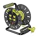 Masterplug Electrical Cord Storage Reel with 4 120V 10 amp outlets