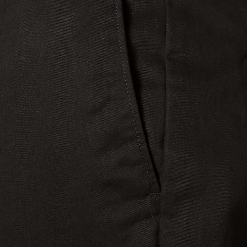 Amazon Essentials Men's Slim-Fit Wrinkle-Resistant Flat-Front Chino Pant, Black, 32W x 32L — view 6