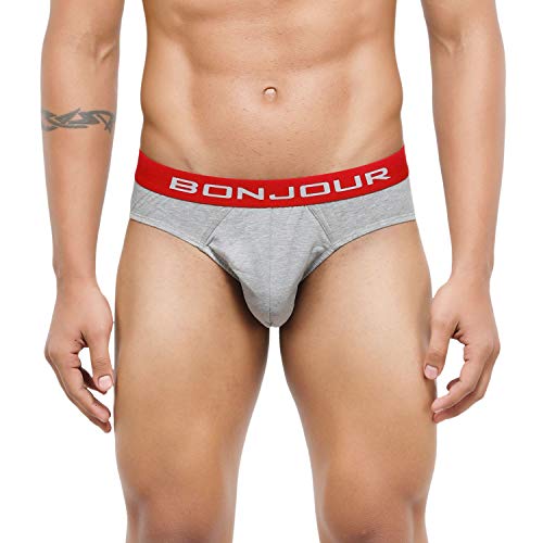 Image of Bonjour Men's Pure Cotton Classic Briefs (Pack of 1)