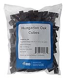 Home Brew Ohio 5X-1189-5UIG Hungarian Medium Toast Oak Cubes 1 Pound Brown