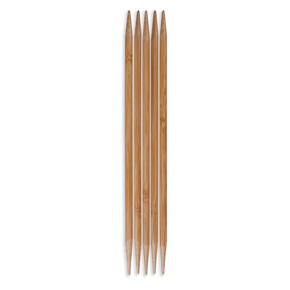 Pony Bamboo Double Pointed Needles 15cm 4.5mm - 1pc