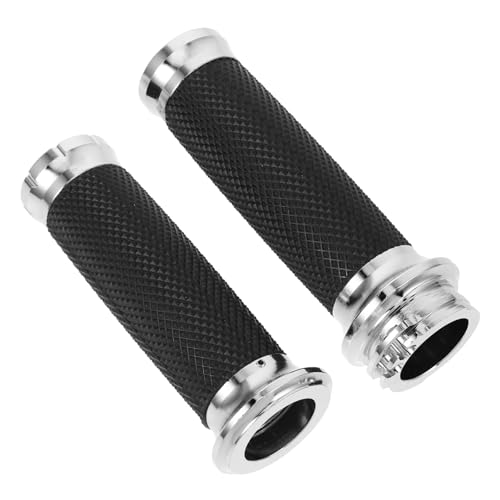 JECOMPRIS 3 Pares Manija De La Motocicleta Empuñaduras De Scooter Apretones Agarre Accesorios De Guantes De Cubierta De La Motocicleta Soporte para Teléfono De Motocicleta Aluminio