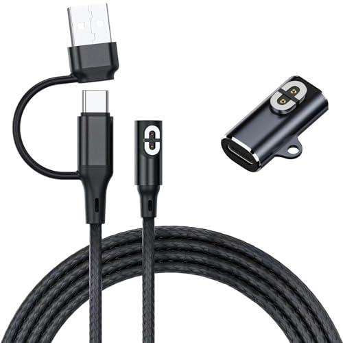 Charging Cable for Shokz Bone Conduction Headphones,USB C Adapter for Shokz, 3.3ft USB A+C Magnetic Charger Cord for Aftershokz Aeropex AS800&Shokz Openrun/Openrun Pro/Opencomm/OpenRun Mini Headphones