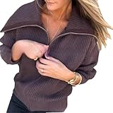 **🌟 Chic & Minimalist Design Elevate your wardrobe with this sleek zip-up cardigan featuring a stylish lapel collar and long sleeves. Perfect for layering, this versatile piece transitions effortlessly from casual daytime wear to polished evening loo...