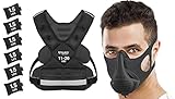 Aduro Sport Adjustable Weighted Vest Workout Equipment, 11-20Lbs Body Weight Vest for Men, Women...