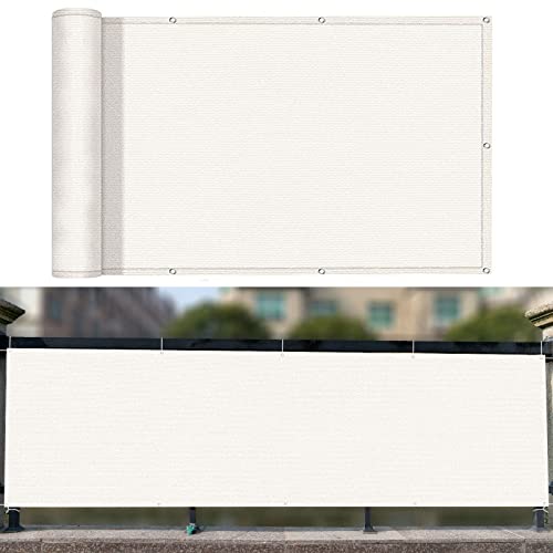 Filet d'ombrage blanc pour terrasse et extérieur ombragé - 2