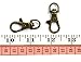 ALL in ONE Lobster Claw Swivel Clasps Lobster Snap Clasp Hook for Key Ring DIY Craft Jewelry Making 1-1/2