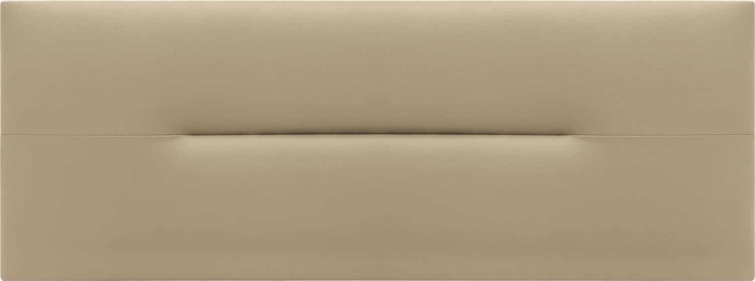 WIN REST Cabecero River, Acolchado, Tapizado Premium en Polipiel de Alta Gama,Atractivo y Elegante diseño Acolchado, para Camas de 160/180 Cm