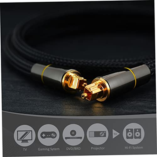 Cable óptico audio digital Toslink Tofficu con conector plug and play 7