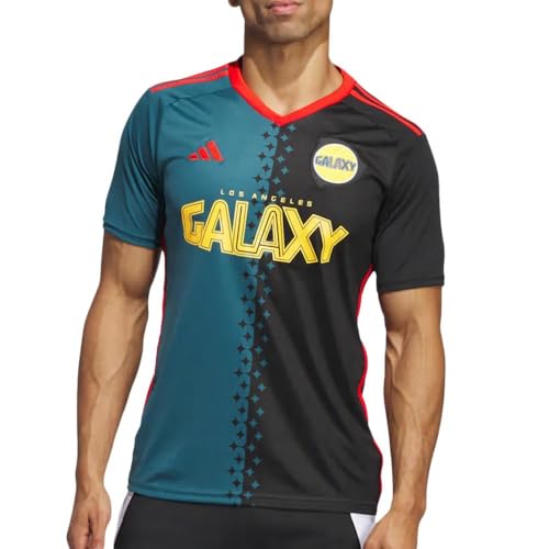 Adidas maillot de football anti-transpiration Galaxy Third 24/25 homme bleu