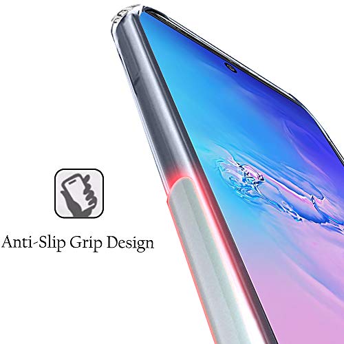 Image of TheGiftKart Back Cover Soft Case for Samsung Note 10 Plus 5G | Best Camera Protection | Inbuilt Dust Plugs & Anti-Slip Grip | Ultra Clear Slim Back Cover Case (Silicone, Transparent)