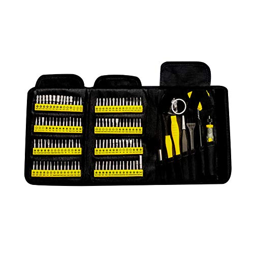 From KER Precision Screwdriver Set 126 in 1, 112 PCS Magnetic Bits Driver Kit, Craftsman Professional Electronics Repair Tool for iPhone, MacBook pro, Glasses, Computer, PC