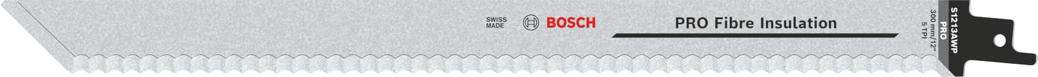 Bosch Professional 100 Pieces Sabre Saw Blade S 1122 Hf Flexible For Wood And Metal (Length 225 Mm, Sabre Saw Accessories) 3165140746175