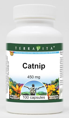 Catnip - 450 mg (100 Capsules, ZIN: 511687) - 3 Pack
