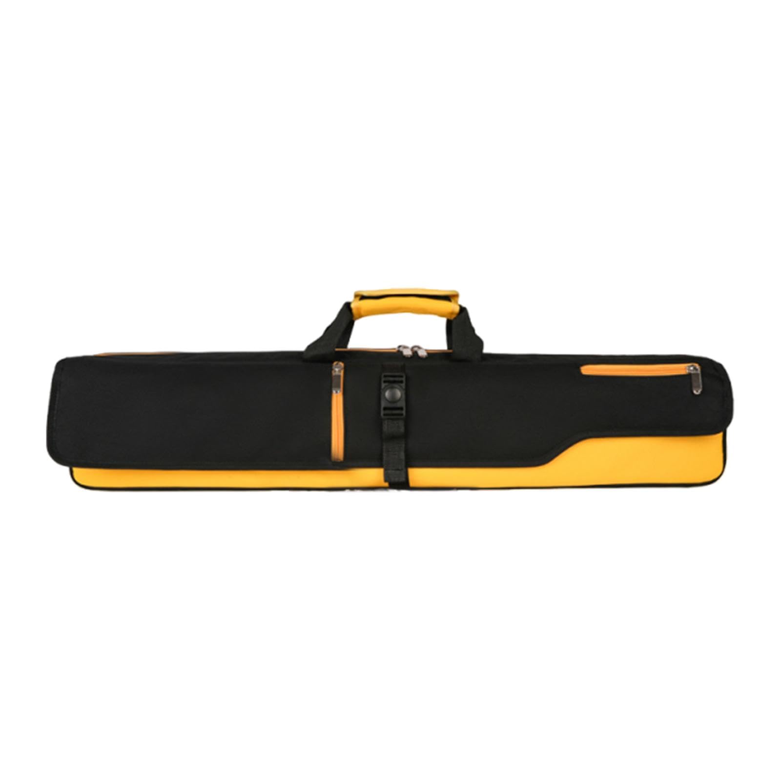 Custodia per Stecca da Biliardo, Scatola Protettiva per Stecca da Biliardo, Custodia Portatile per Asta da Biliardo con Tracolla, Organizer in Tessuto