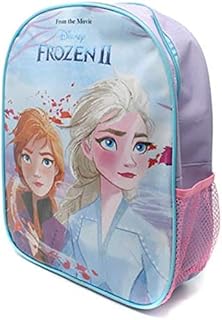 Frozen II Movie Junior Backpack School Bag w Side Pocket Children's Kid's Character Boys Girls