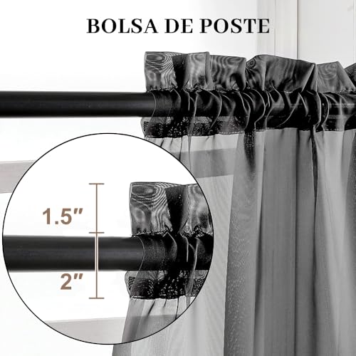 Consejos para Comprar Cortina Negra para comprar online. 18 Cortina Negra marca NANWEI (3)