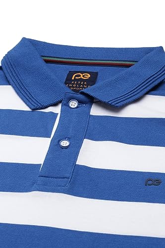 Image of Peter England Men's Cotton Regular Fit Polo T-Shirt