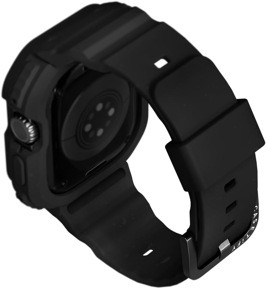 CASETiFY Bounce Odyssey Watch Band Compatible with Apple Watch - 40mm/41mm/44mm/45mm - Black/Silver/Bubble Gum/Electric Blue