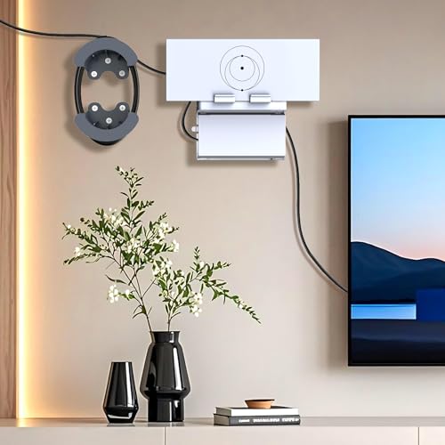 Image of UBeesize Starlink Mount, Standard Router 3 Wall Mount with Cable Caddy, All in One Wall Holder for Standard 4X Starlink Gen 3 Router and Power Supply