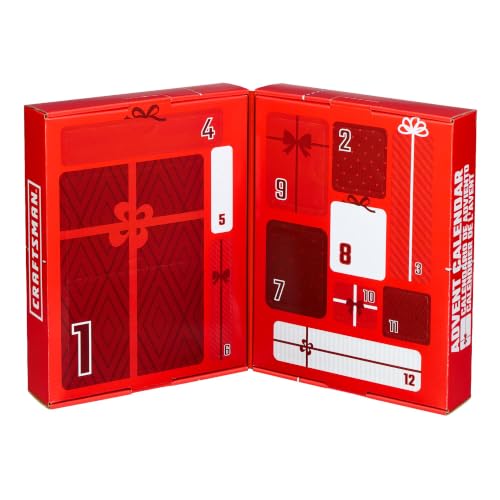Image of 12 Days of CRAFTSMAN Advent Calendar, Limited Edition Gift Box CMMT12426A | Mens Advent Calendar, Tool Advent Calendars Christmas for Adults, Boys and Girls, Filled with CRAFTSMAN DIY Tools