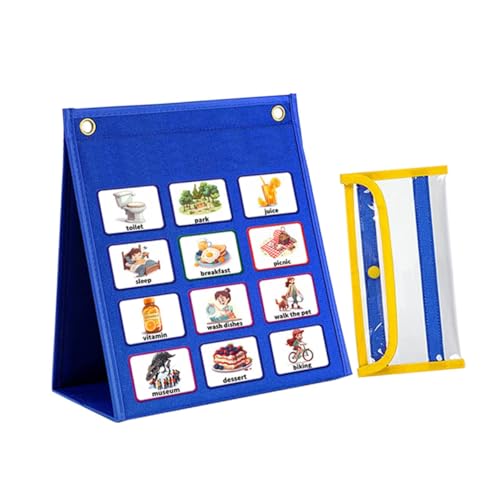 Calendario visual infantil para organizar la rutina diaria y las tareas en casa de forma fácil