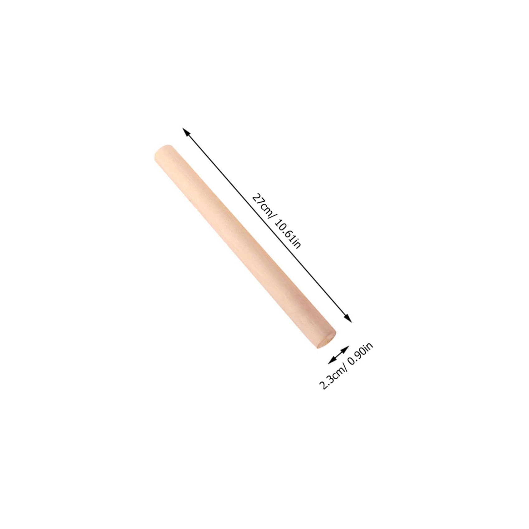 Beaupretty Set di 10 Mattarelli in Legno per Impastare Superficie Liscia senza Schegge, Strumenti per Cottura per Famiglie e Pasticcerie