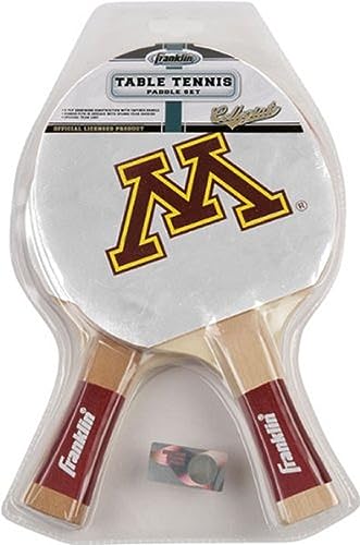 Franklin Sports NCAA Collegiate Table Tennis Paddle Set