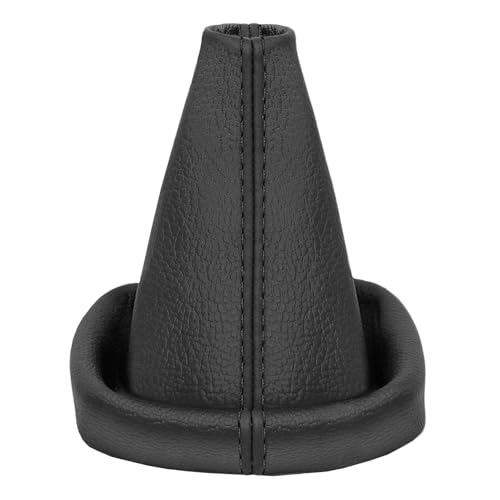 Schaltsack für VW Golf 5 V - Bj. 2003 - 2008 - aus echtem Leder - Schwarz - Schaltmanschette - Manschette für Gangschaltung - Schalthebelmanschette für Schaltgetriebe - aus Echtleder - A0040