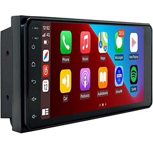 for Toyota Radio Upgrade 4Runner 2003-2009 Tundra 2003-2006 Sequoia 2003-2007 Android Stereo Replacement IPS Touch Screen Steering Wheel Control Build in Wireless carplay Android Auto Free Camera