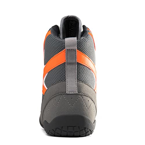 Cmadolrs Men's and Women's high top Wrestling Shoes Non Slip Breathable Boxing Shoes Wrestling Training Shoes Speed3