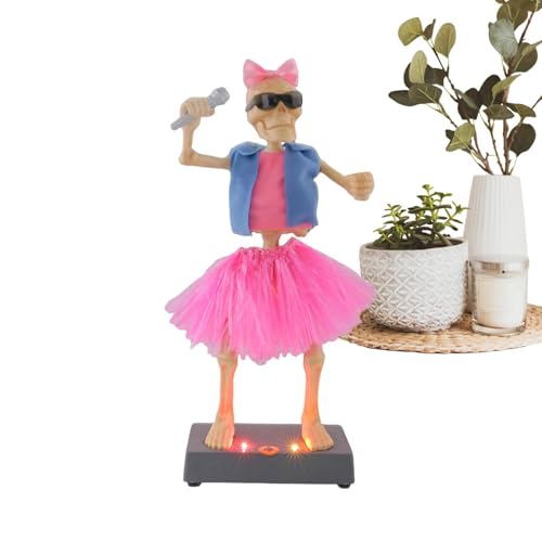 Jouet squelette électrique lumineux pour créer une ambiance rock au salon